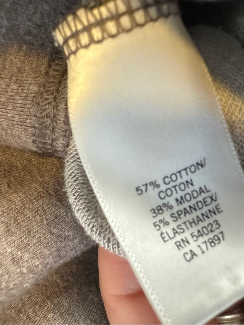 Banana Republic Women's Gray Tinted Taupe Capris with Drawstring Waist - Picture 10 of 11
